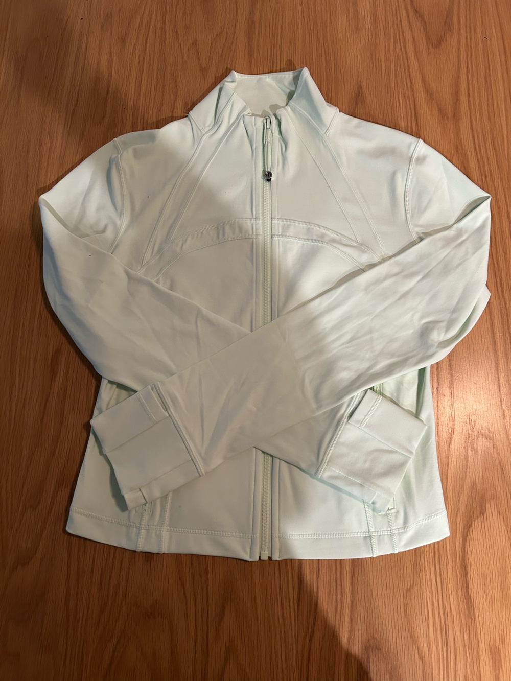 Lululemon Define Cropped Jacket Nulu Matcha Magic Size 10 NWOT
